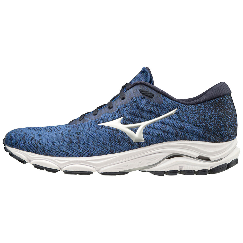 Sapatilhas Running Mizuno Wave Inspire Waveknit - Homem - Azul Marinho - MIFRO8507